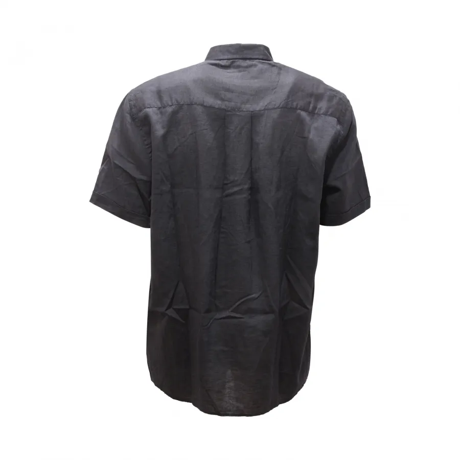 1726AV CAMICIA UOMO LIU JO MAN LINEN BLEND SHIRT BLUE
