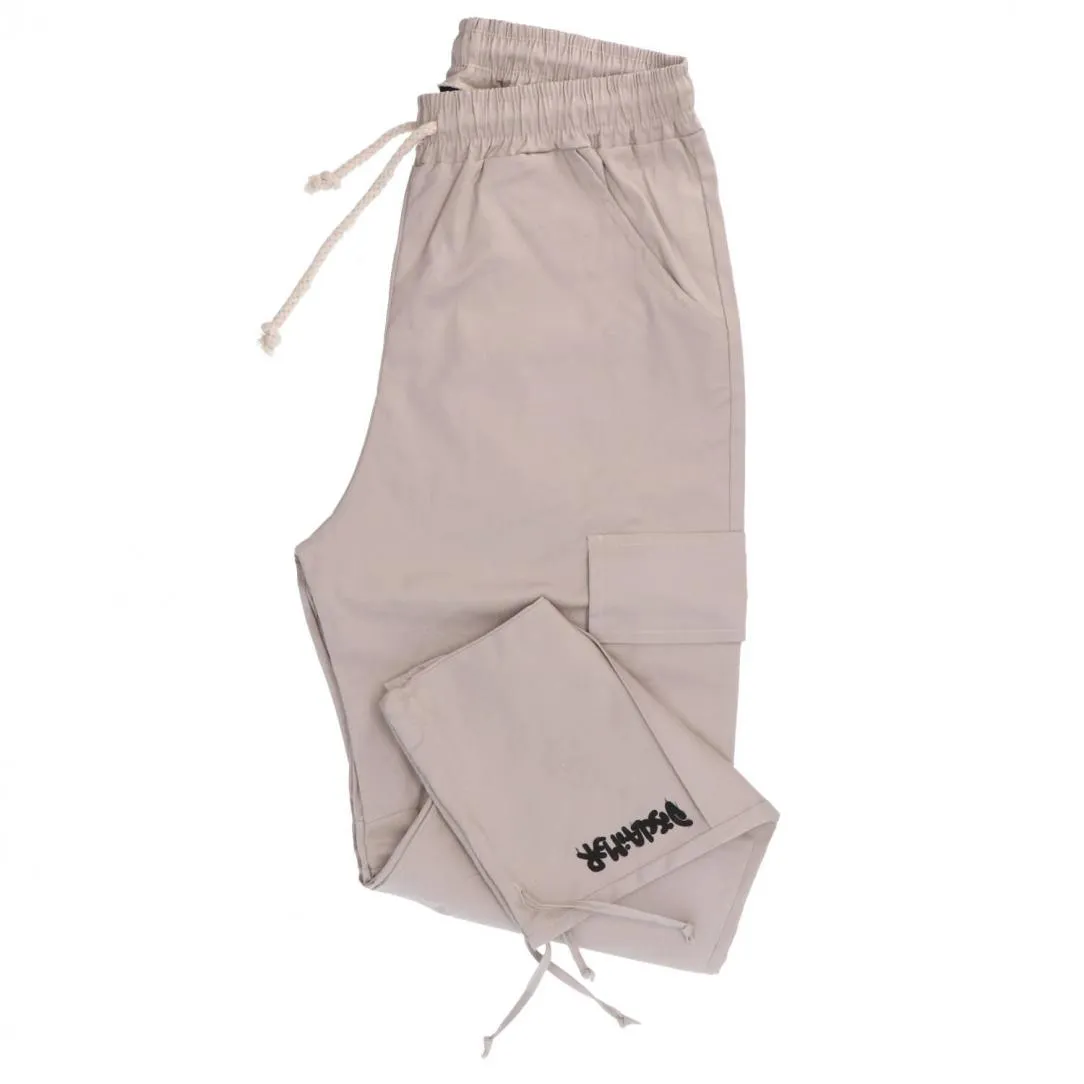24EDS54244 GABARDINE CARGO Beige