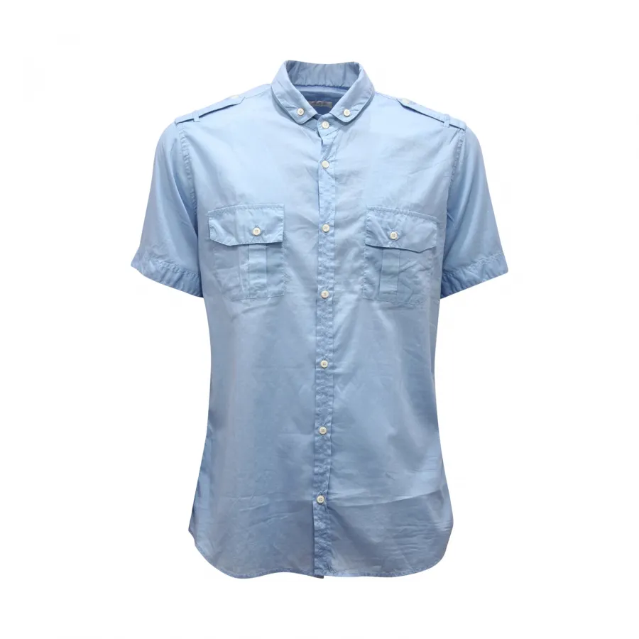 4864AV CAMICIA UOMO GOLD CASE GEDEON MAN BUTTON-DOWN SHIRT