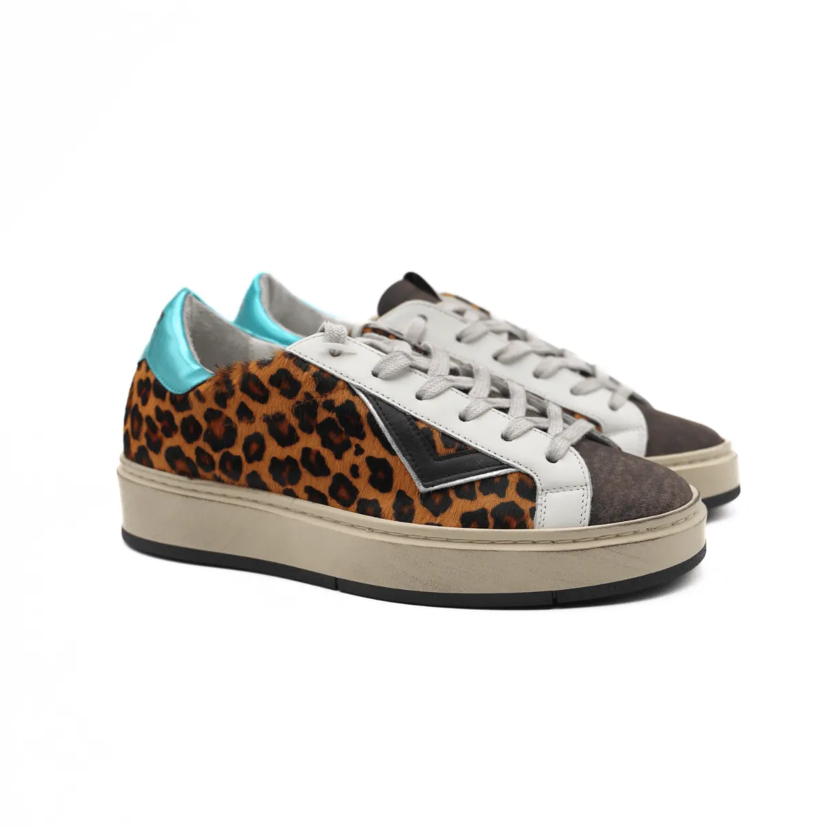 4B12 SNEAKER D311 EVO LEOPARDATO  