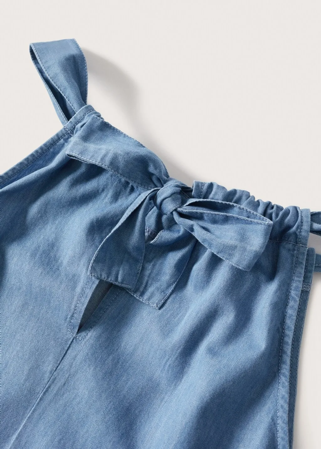 Abito a tuta denim cotone