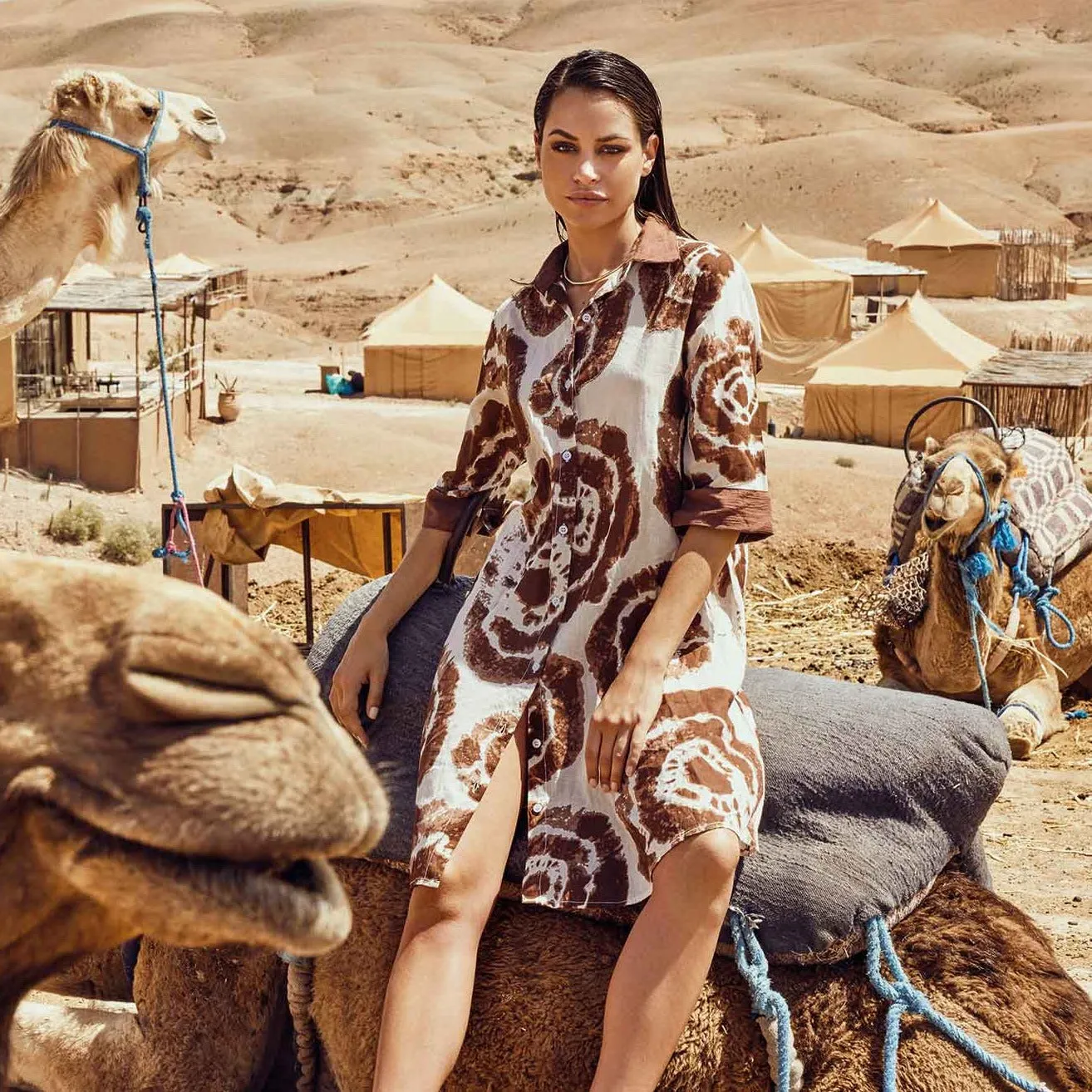 ABITO CAMICIA SAHARA