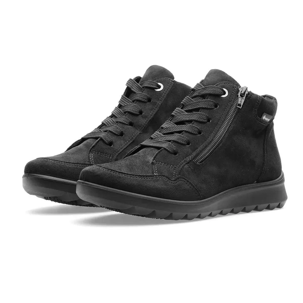 ARA SNEAKER ALTA 40416 01 GORETEX NERO  