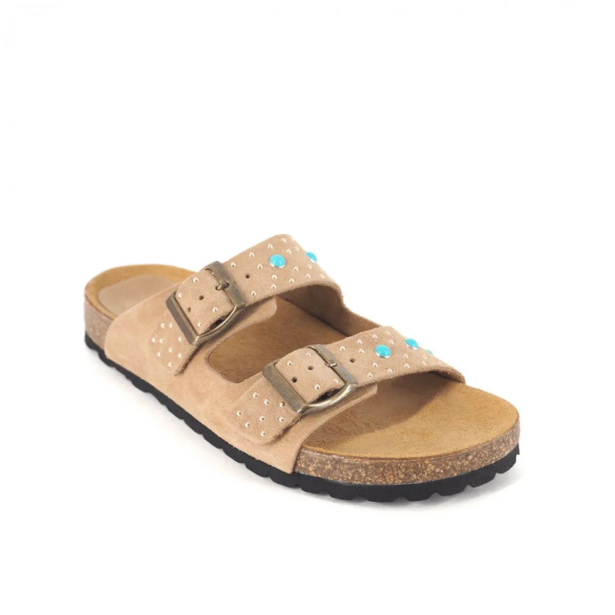 Arena Sandalo In Suede Decorato