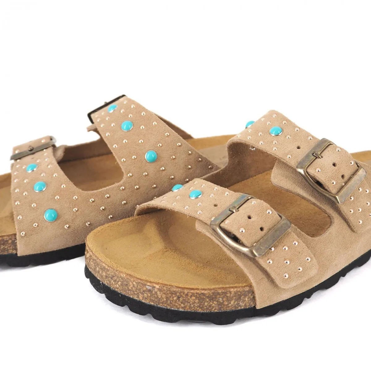 Arena Sandalo In Suede Decorato