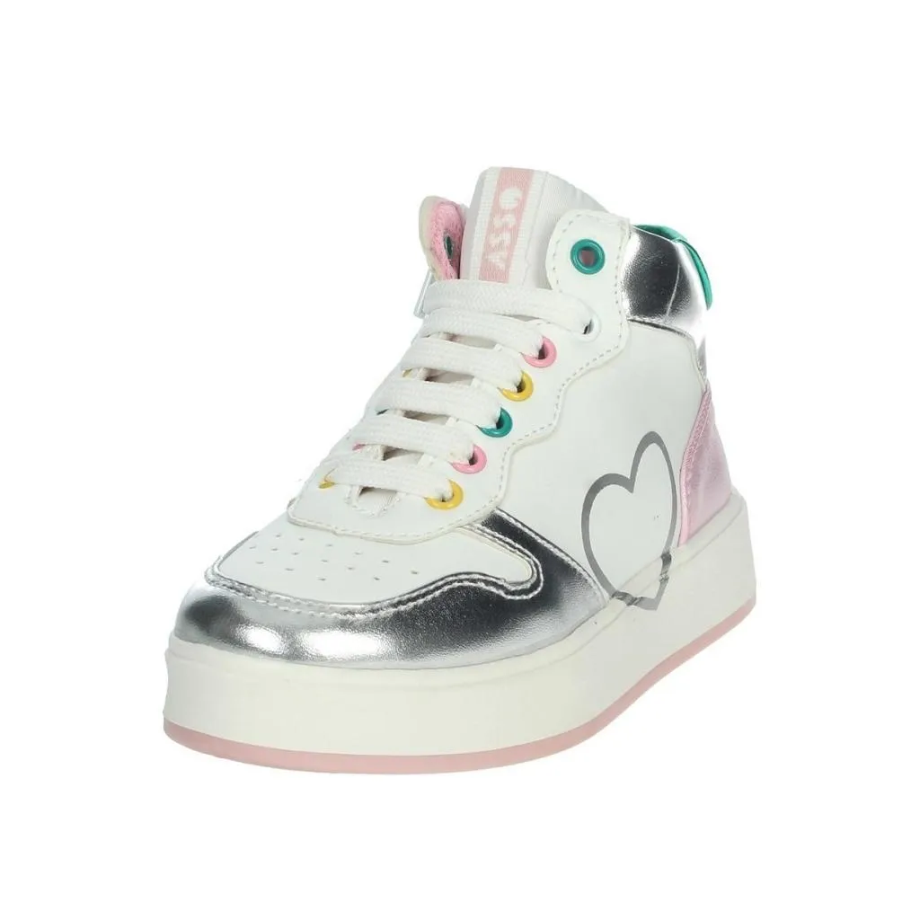 Asso  ---------    ------------ scarpe sneaers bambina AG-13081 PE22