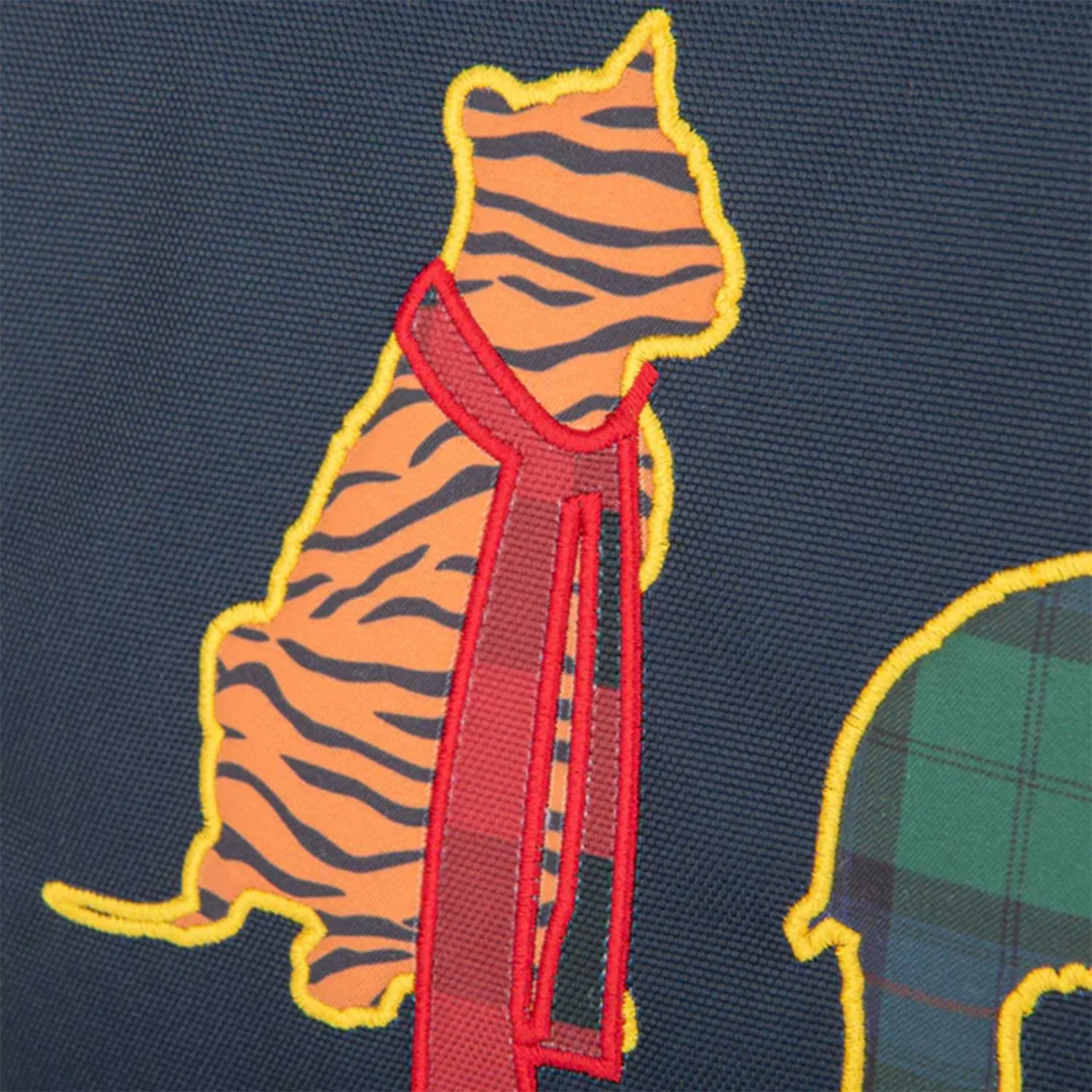 Astuccio Tartans Blu Navy E Multicolor
