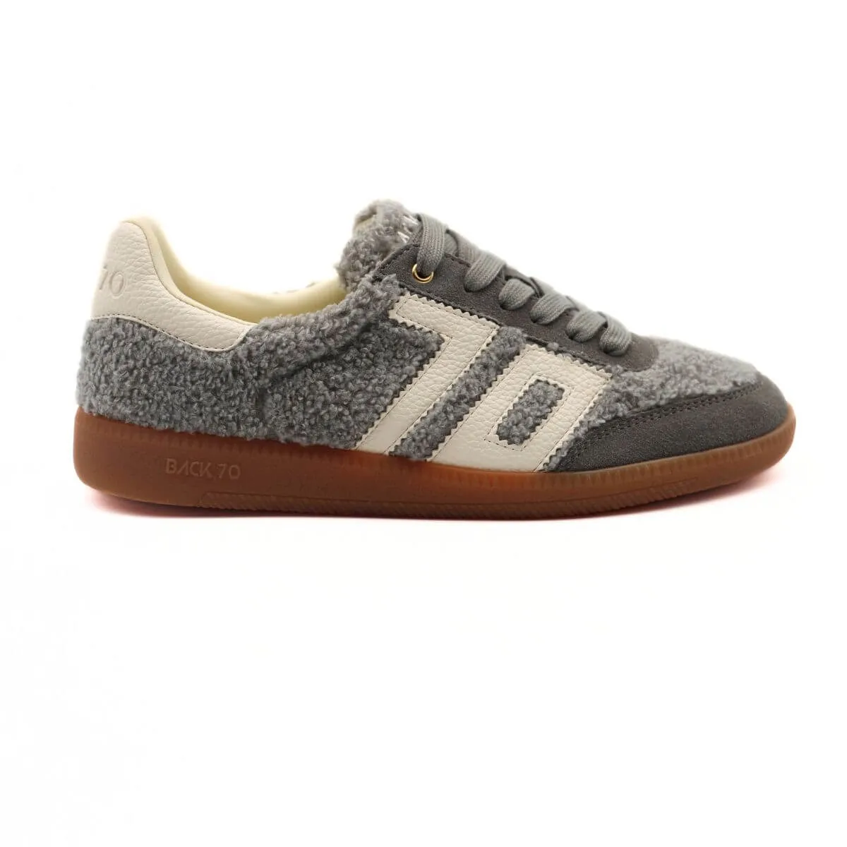 BACK 70 SNEAKER TEDDY 213 GRIGIO  