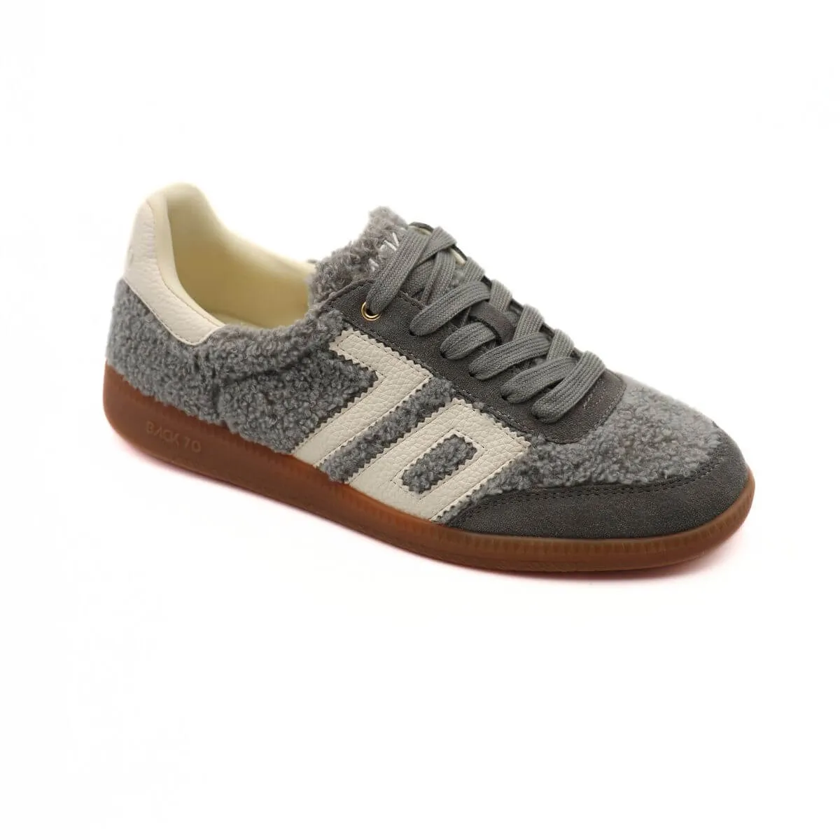 BACK 70 SNEAKER TEDDY 213 GRIGIO  