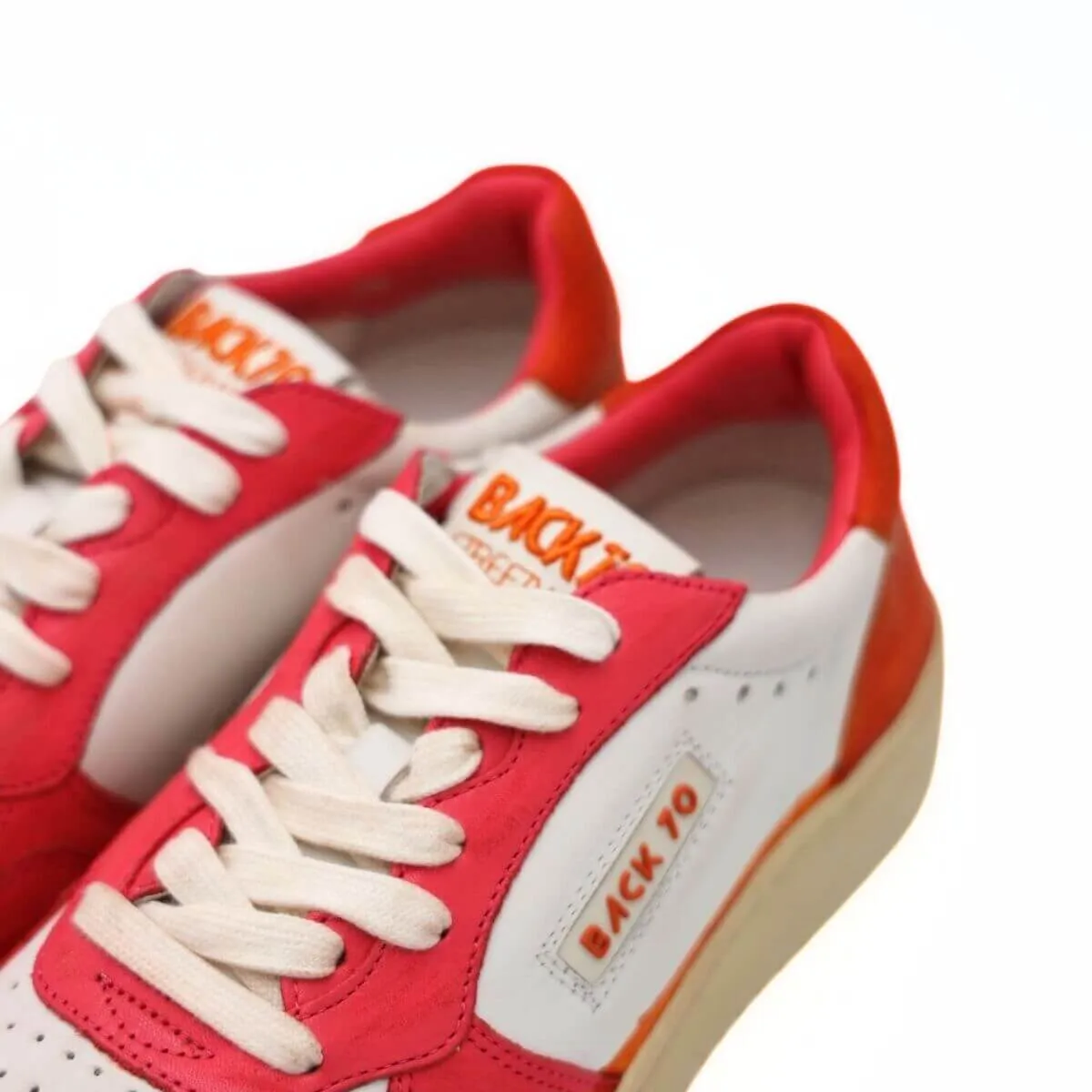 BACK 70 SNEAKER XSLAM V5 BIANCO FUXIA  