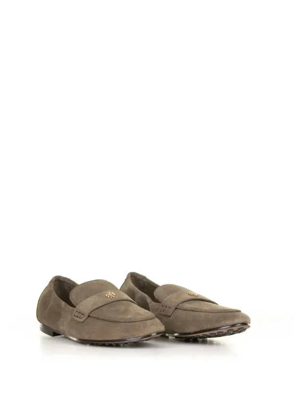 Ballerina moccasin in suede