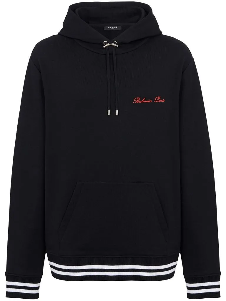 balmain Felpa con cappuccio