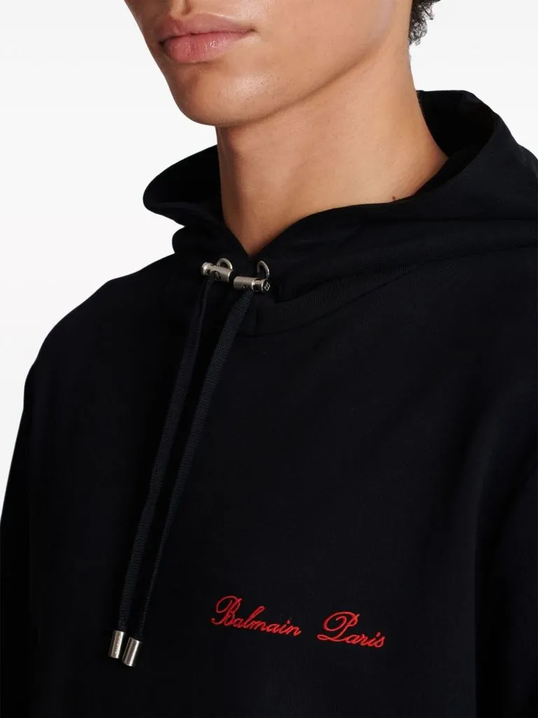 balmain Felpa con cappuccio