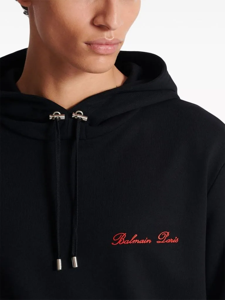 balmain Felpa con cappuccio