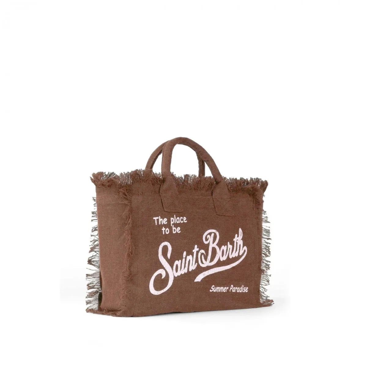 Borsa Colette In Lino Marrone
