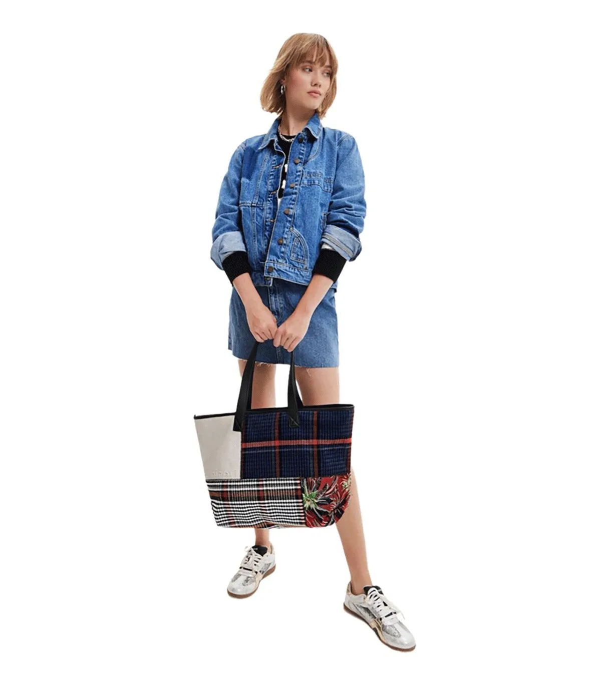 Borsa Desigual con patch