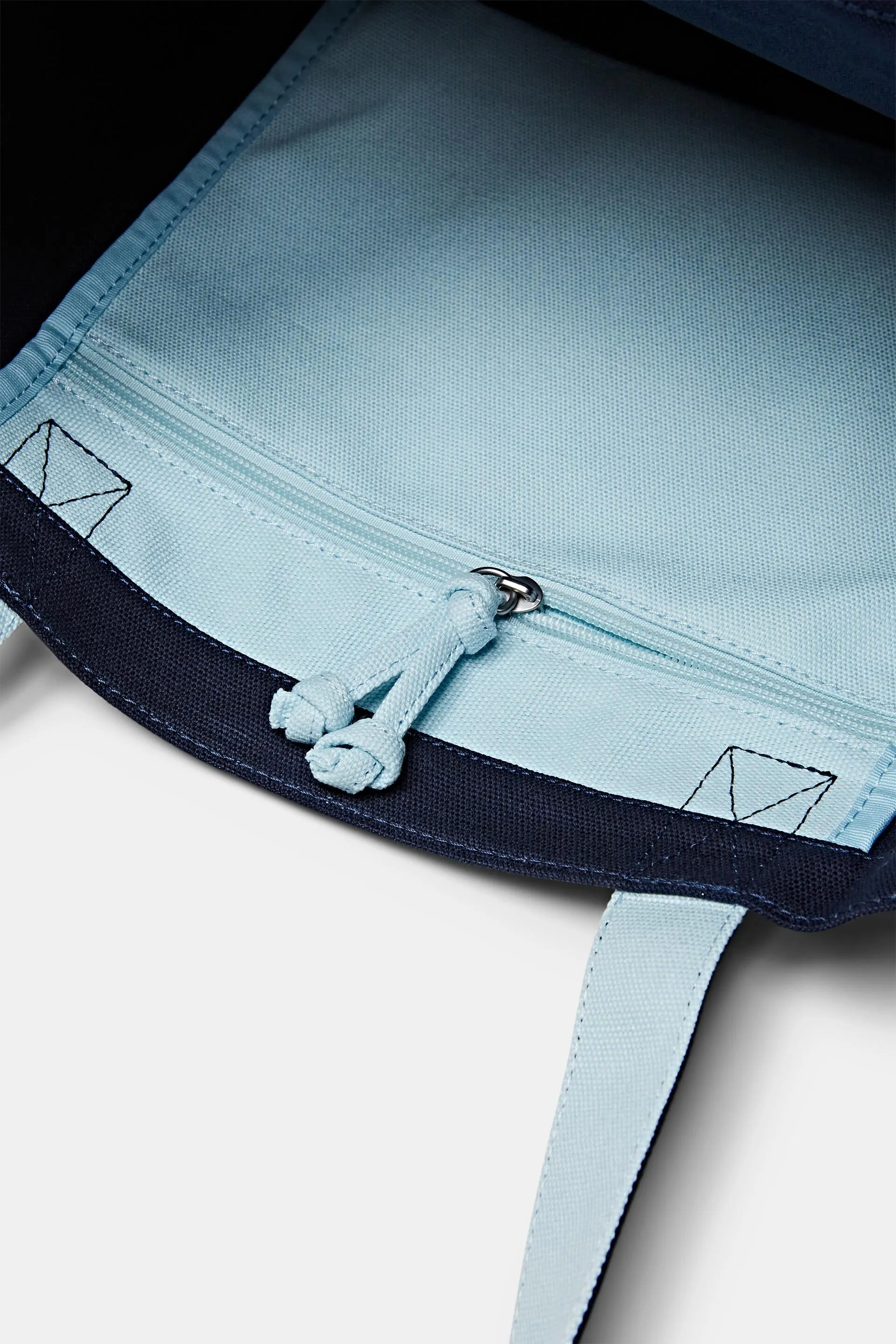 Borsa in tela con logo