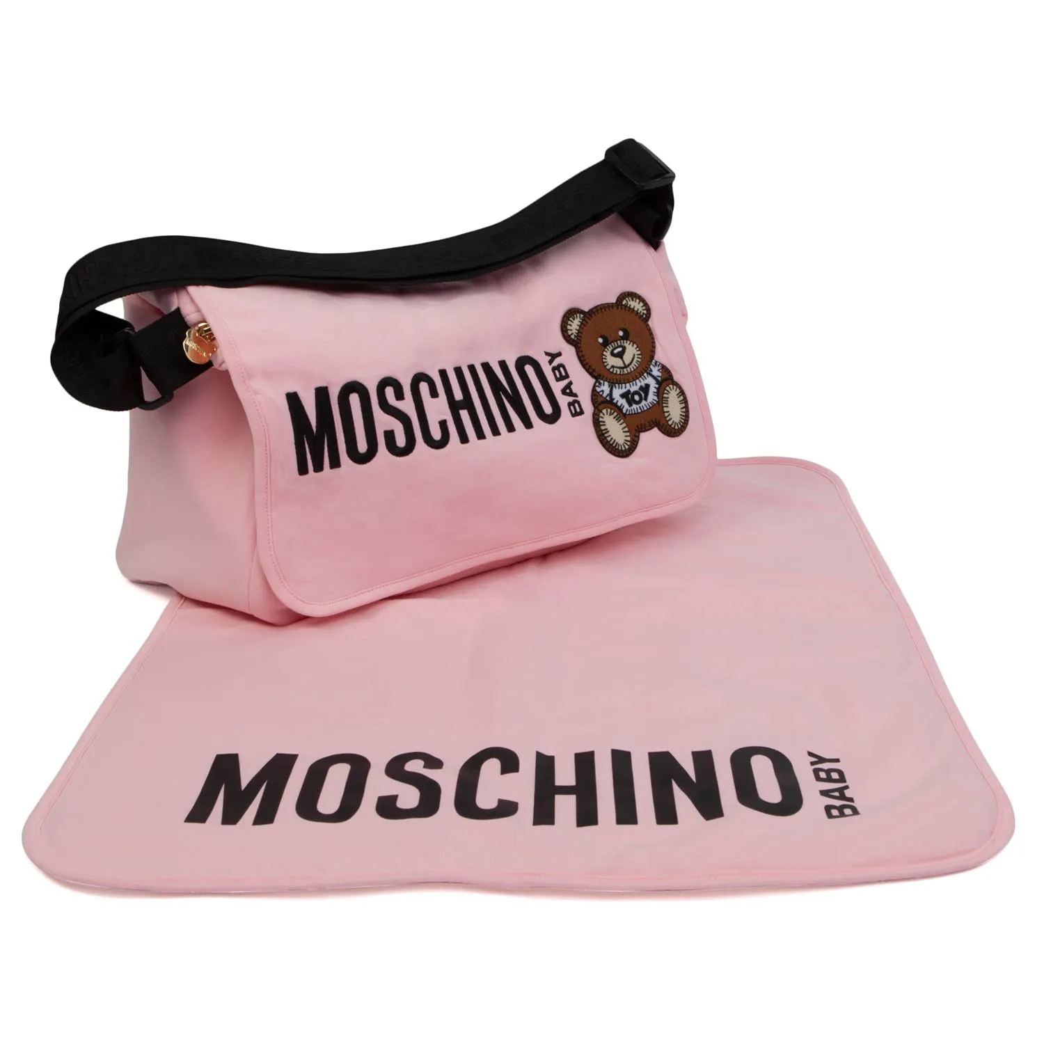 Borsa Mamma Con Logo Rosa