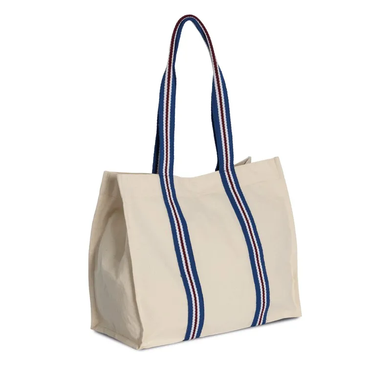 Borsa shopping fashion in cotone biologico