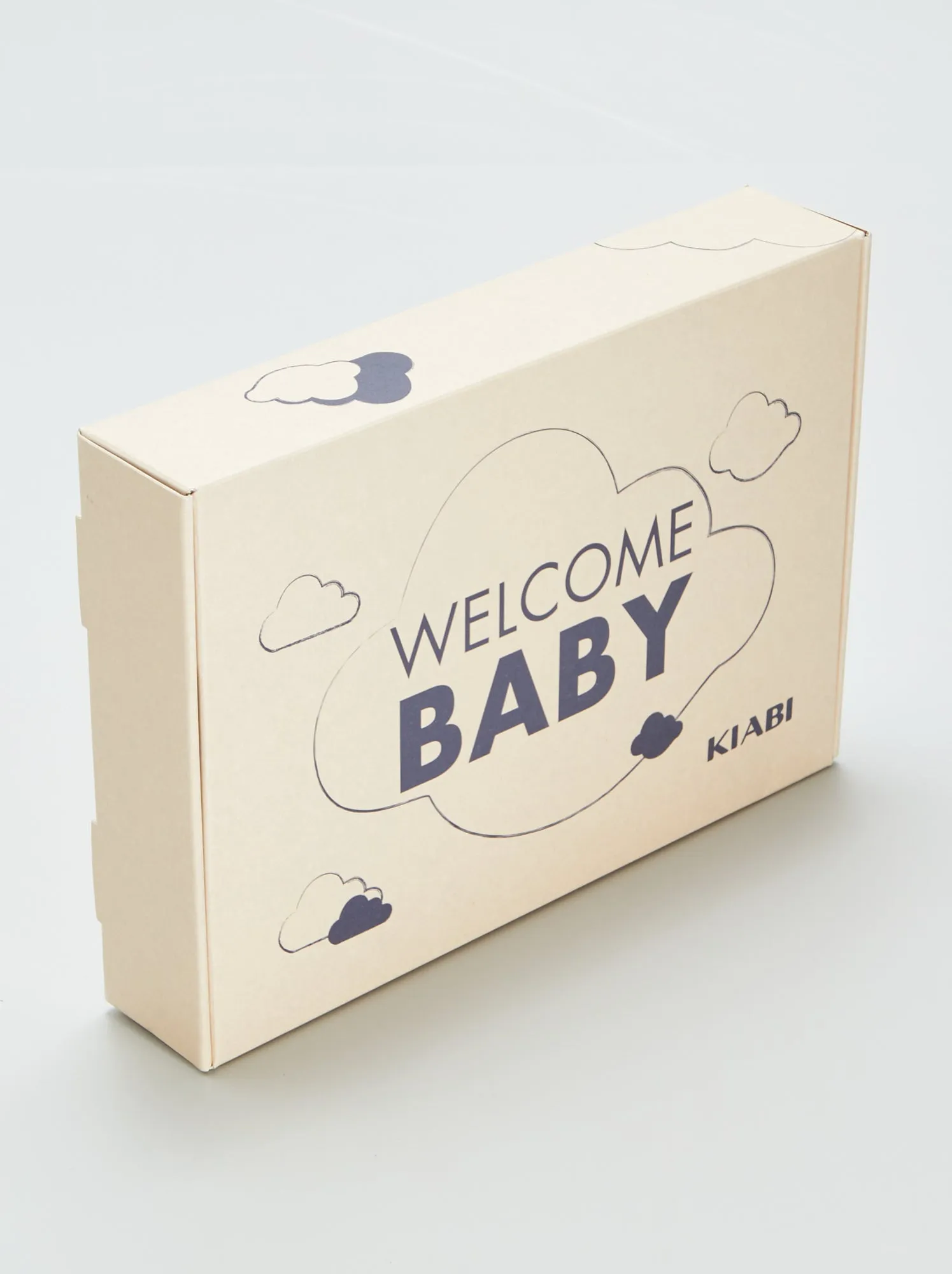 Box nascita 'Welcome Baby' 5 pezzi - Unisex - ROSA