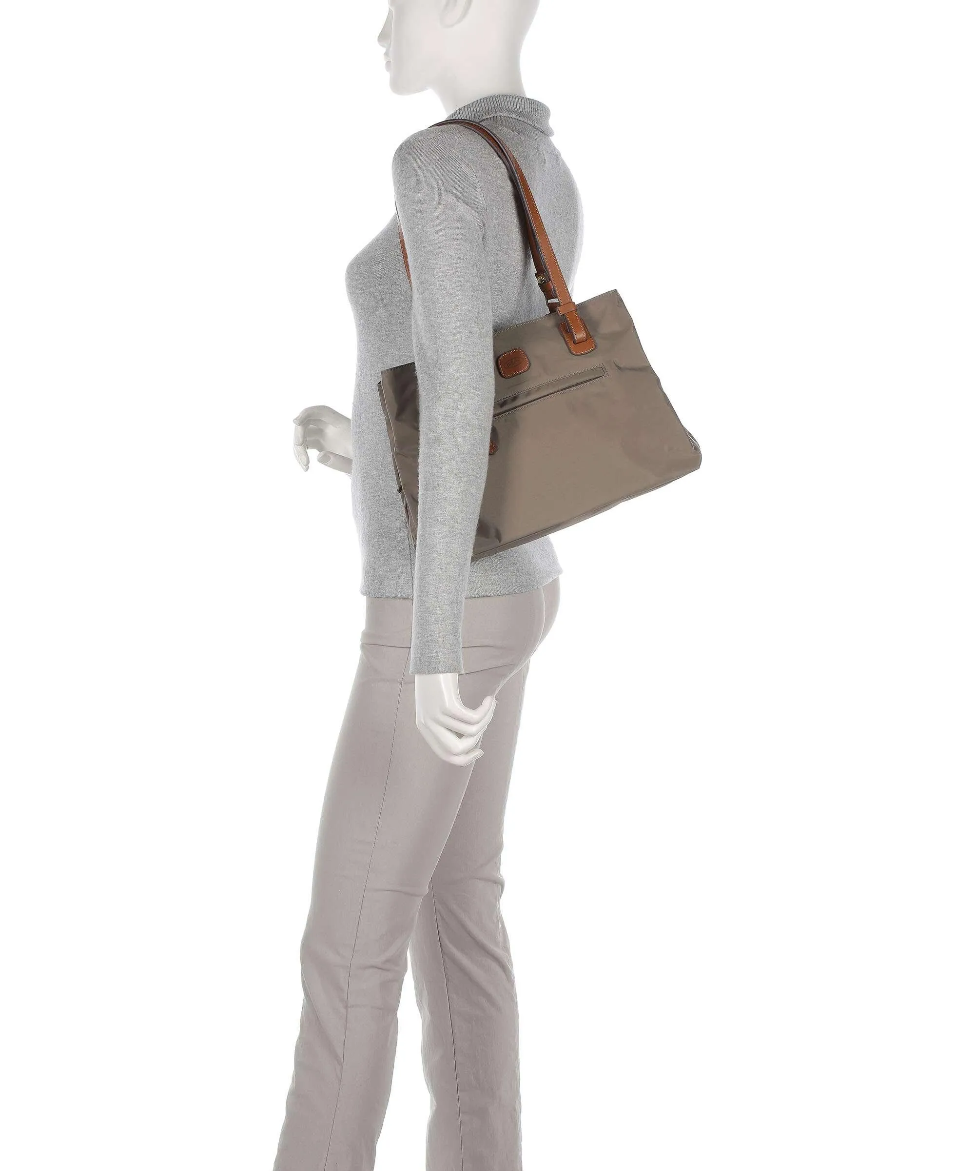  Brics X-Collection Borsa shopper nylon taupe  
