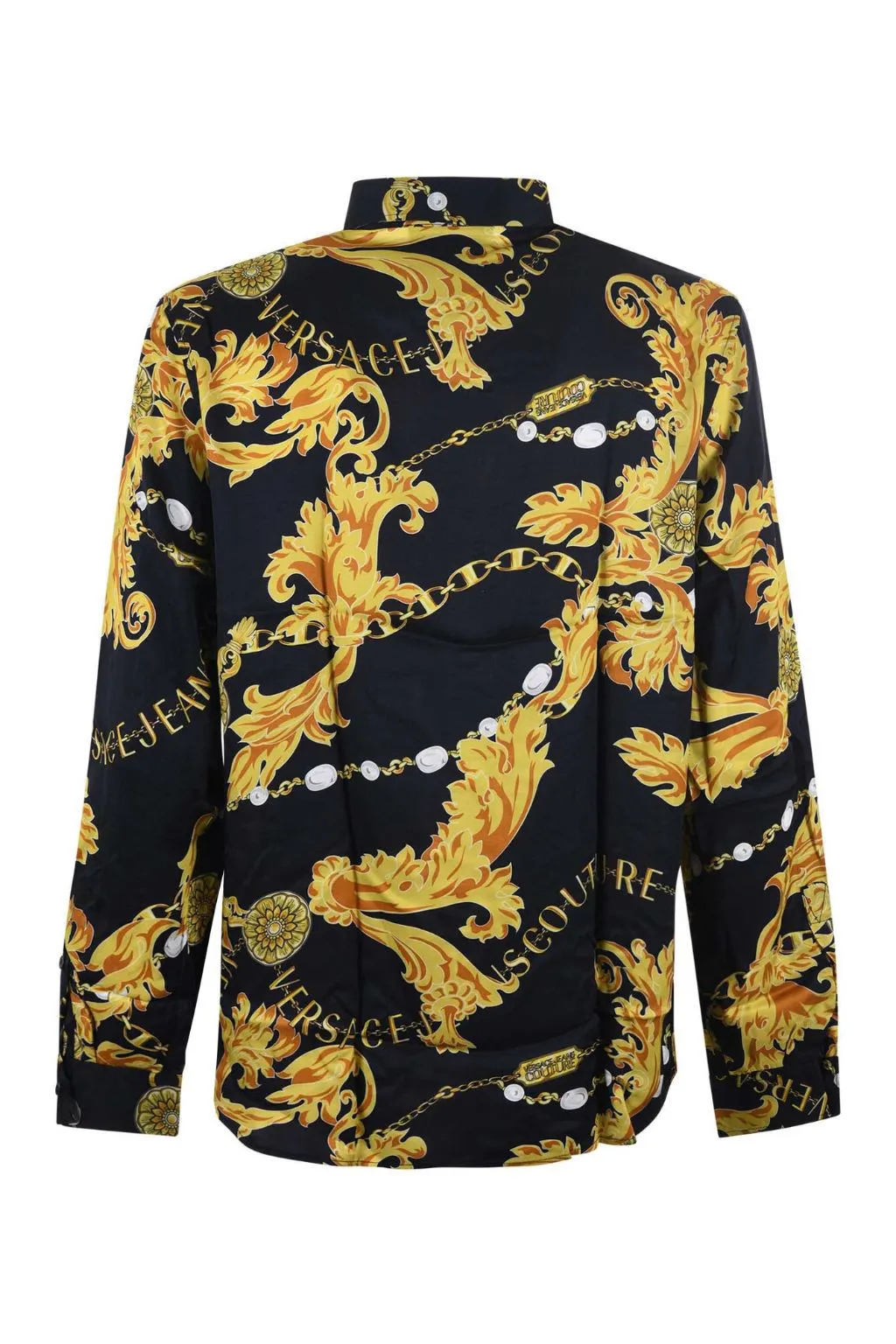 CAMICIA A MANICHE LUNGHE CON FANTASIA BAROCCA VERSACE JEANS COUTURE GAL2R0