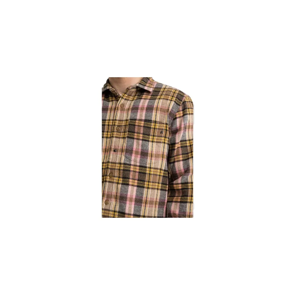 Camicia Check Misto Lana