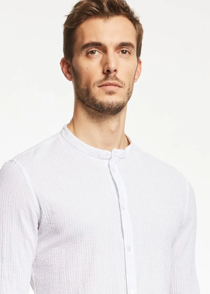 Camicia con motivo a righe