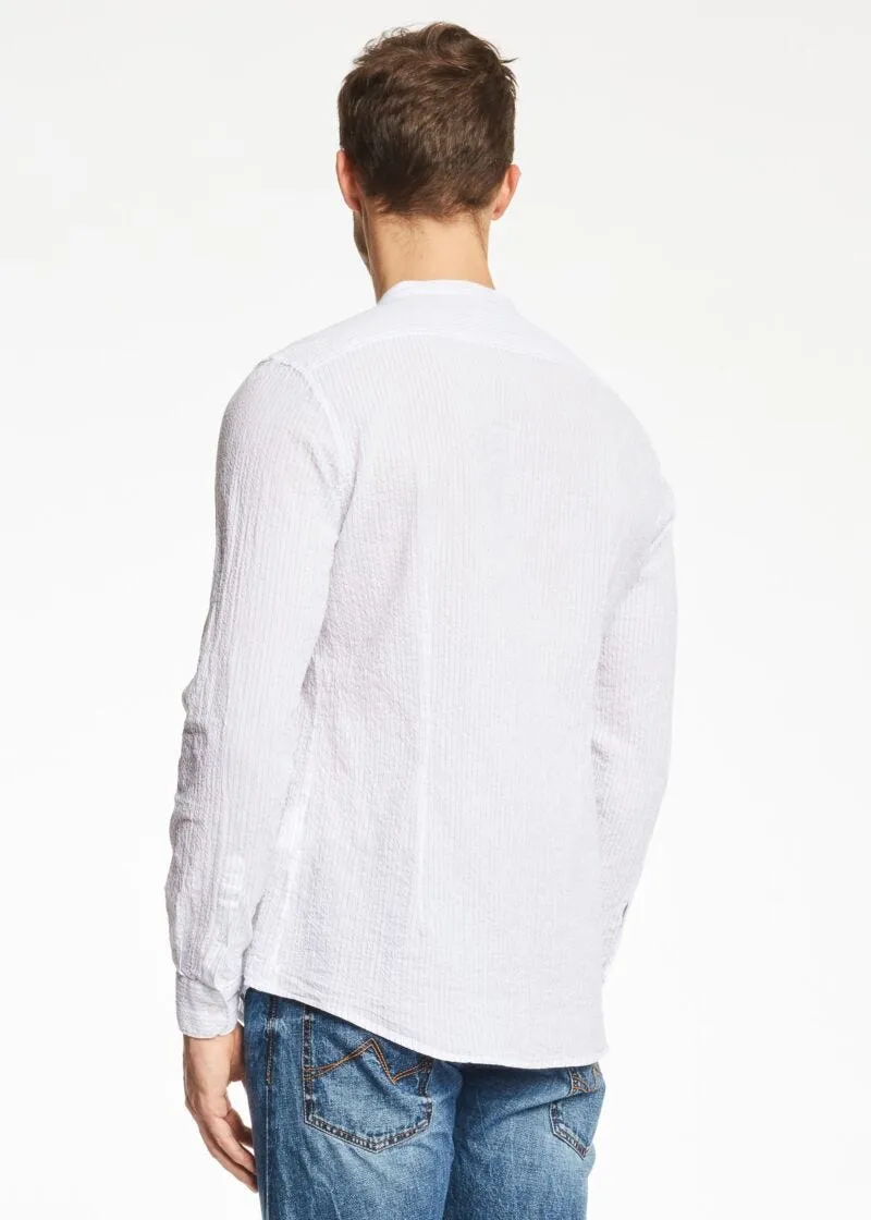 Camicia con motivo a righe