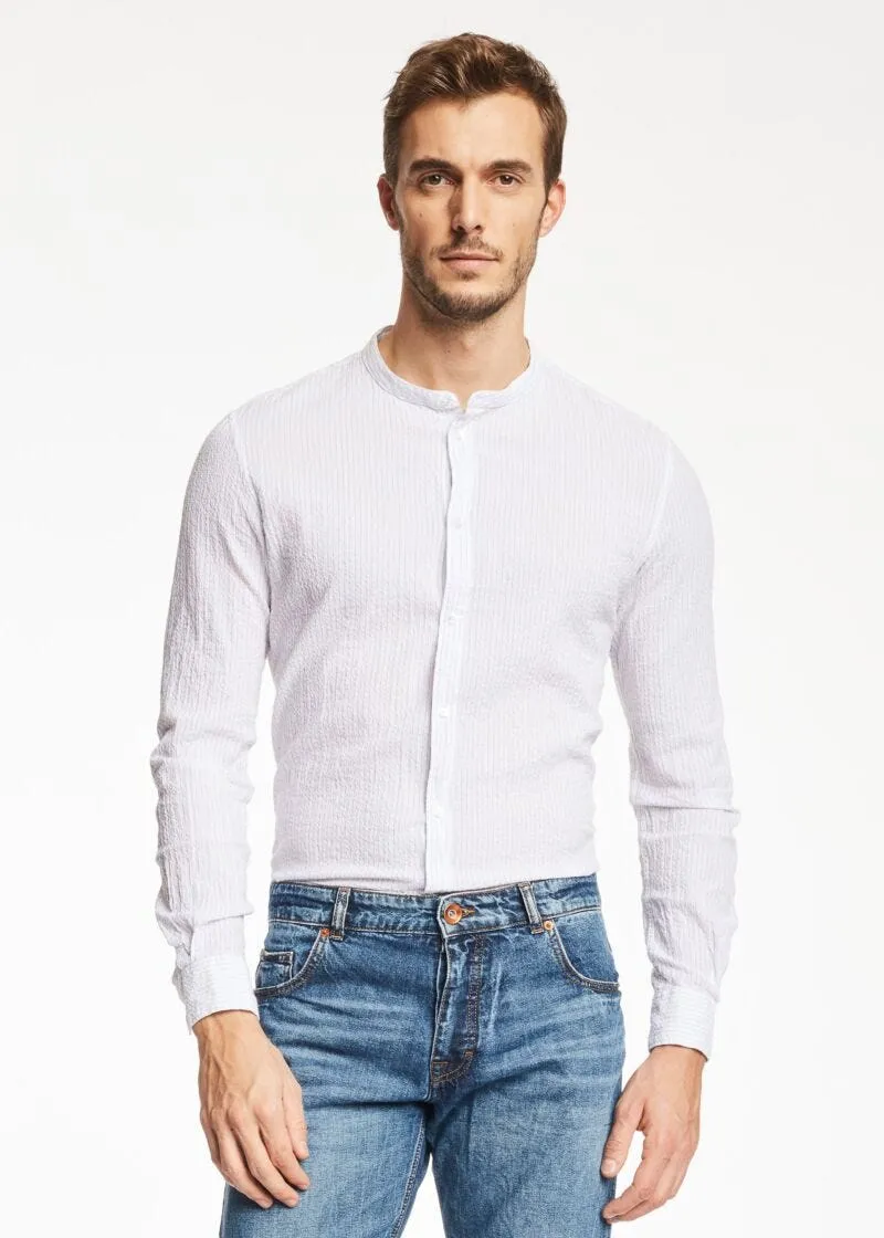 Camicia con motivo a righe