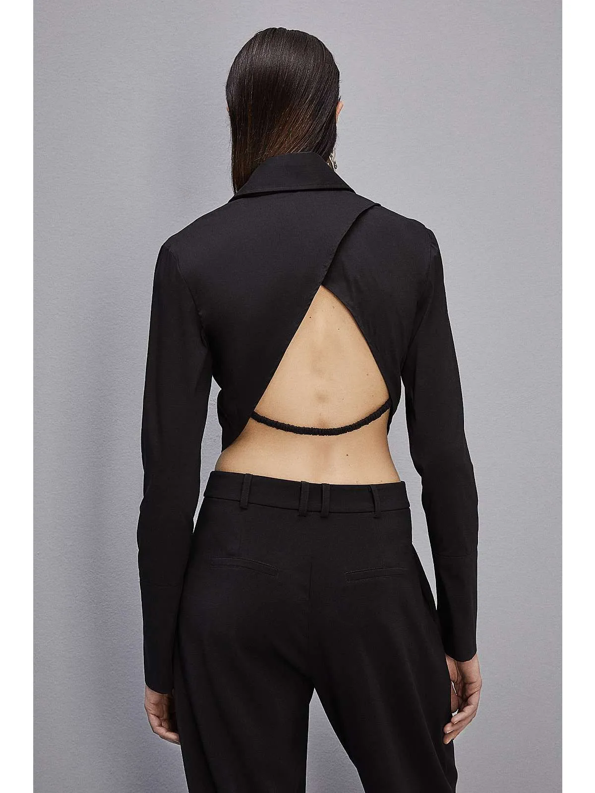 Camicia cropped patrizia pepe