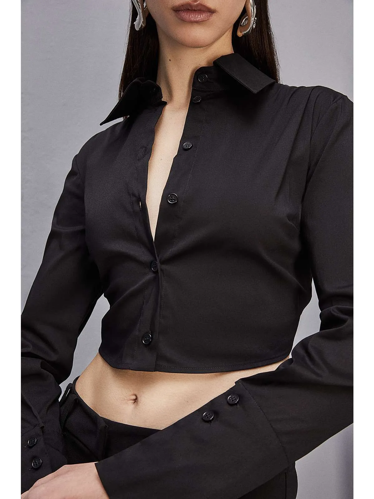 Camicia cropped patrizia pepe