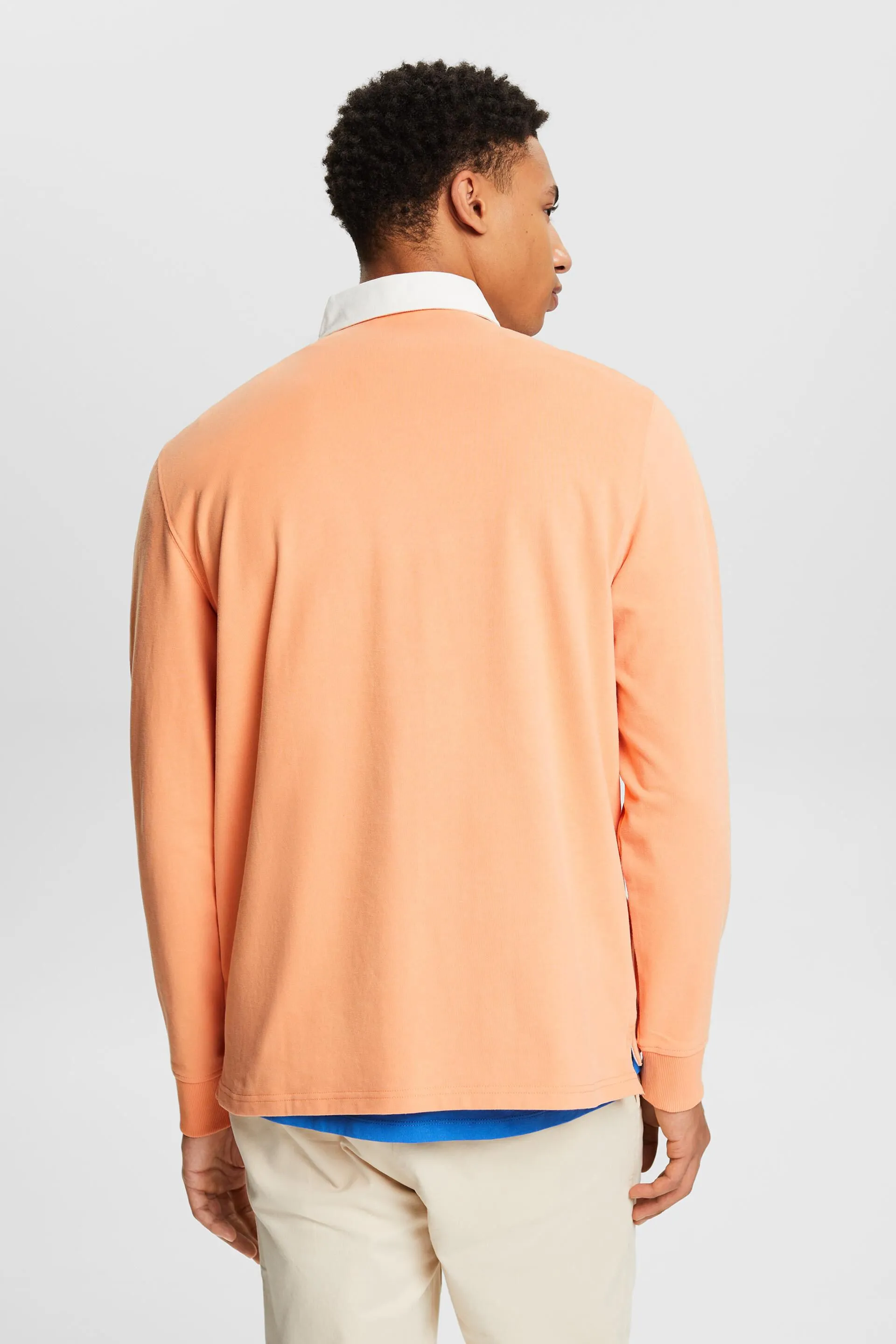 Camicia da rugby in jersey con logo