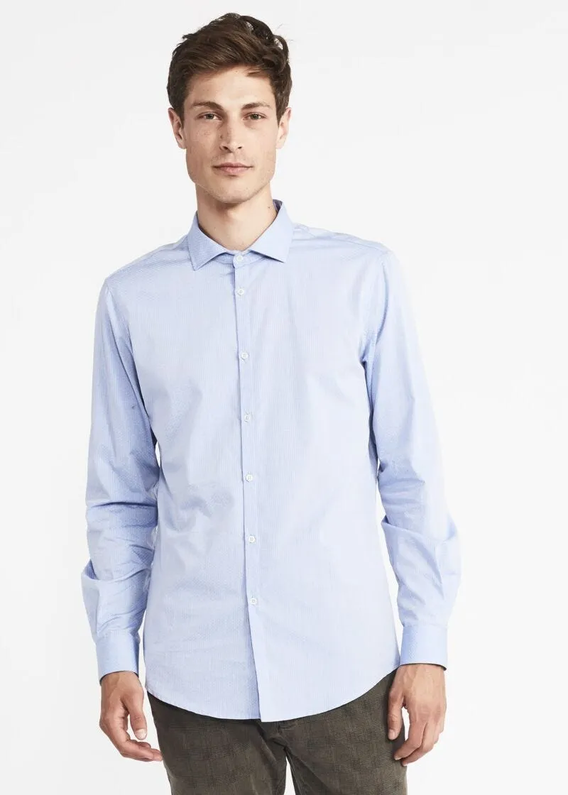 Camicia in cotone armaturato