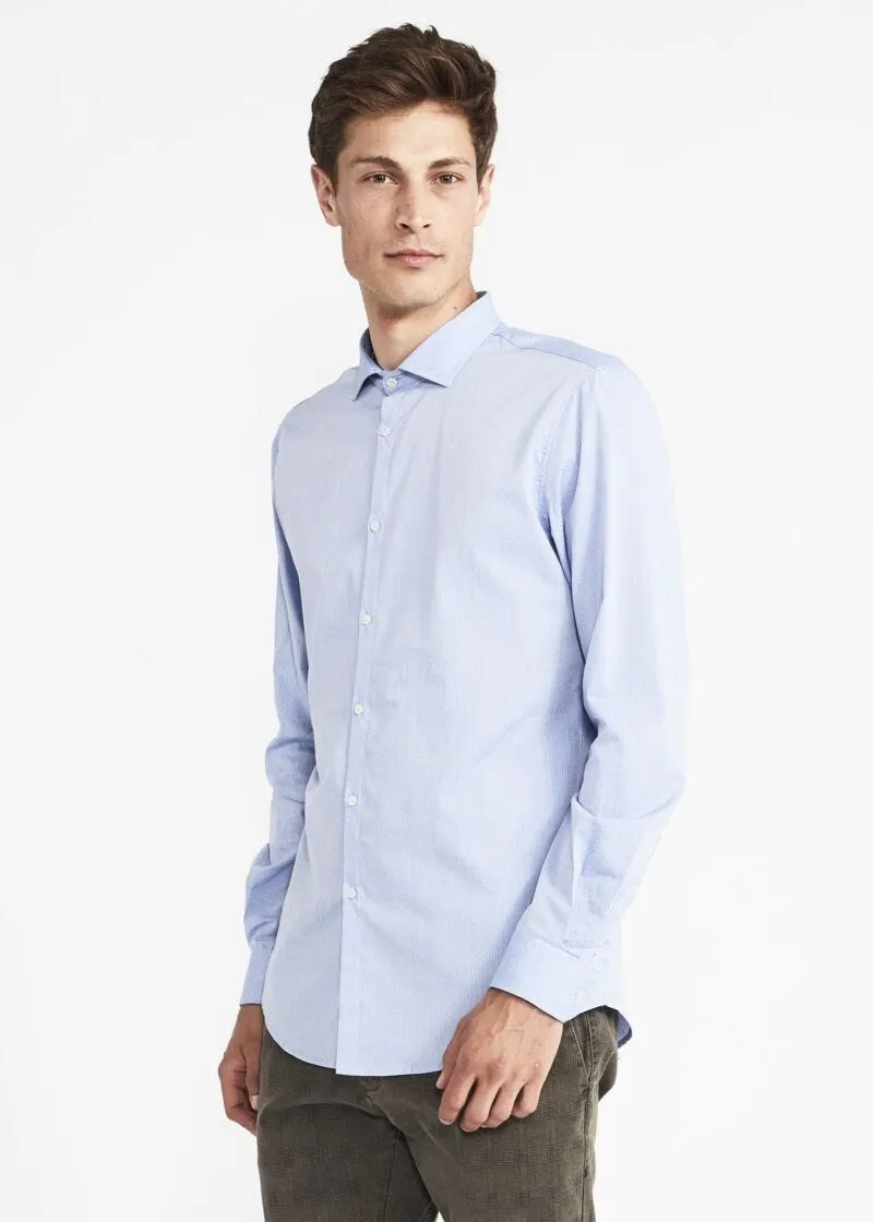 Camicia in cotone armaturato