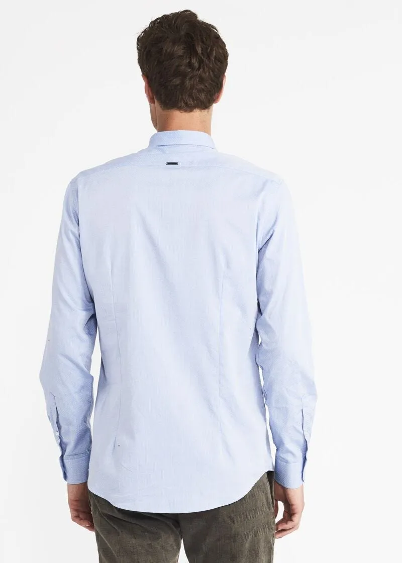 Camicia in cotone armaturato