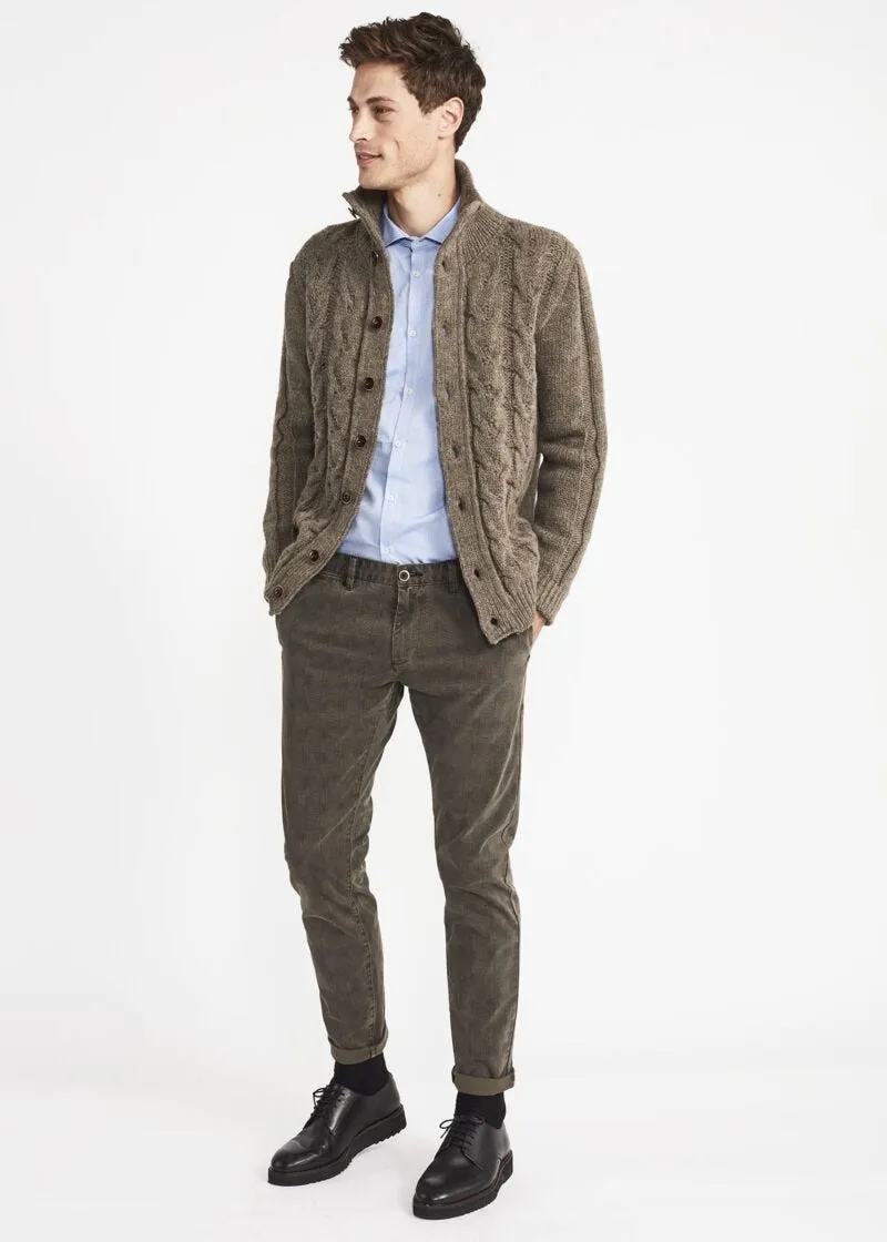 Camicia in cotone armaturato
