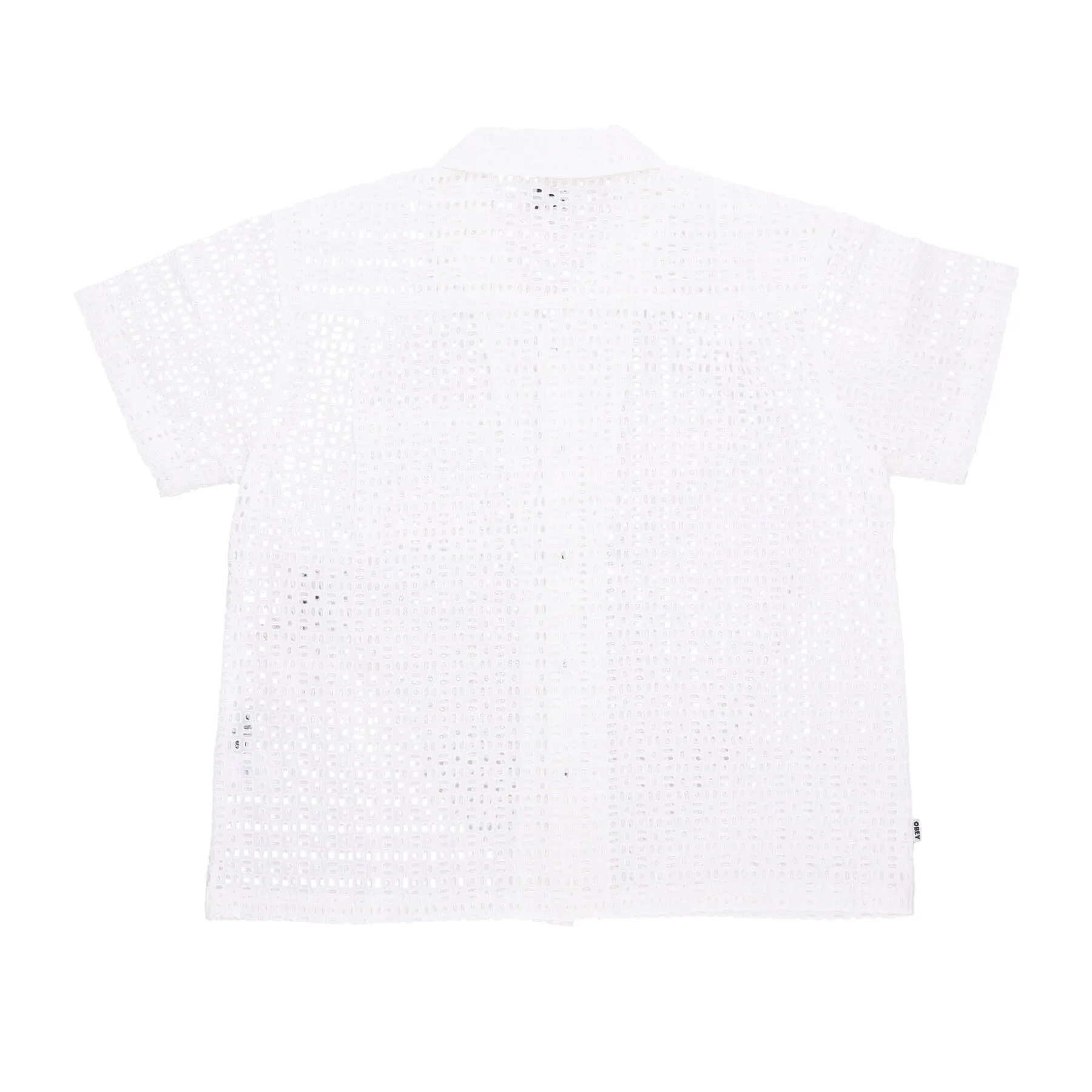 Camicia Manica Corta Uomo Vida Woven White