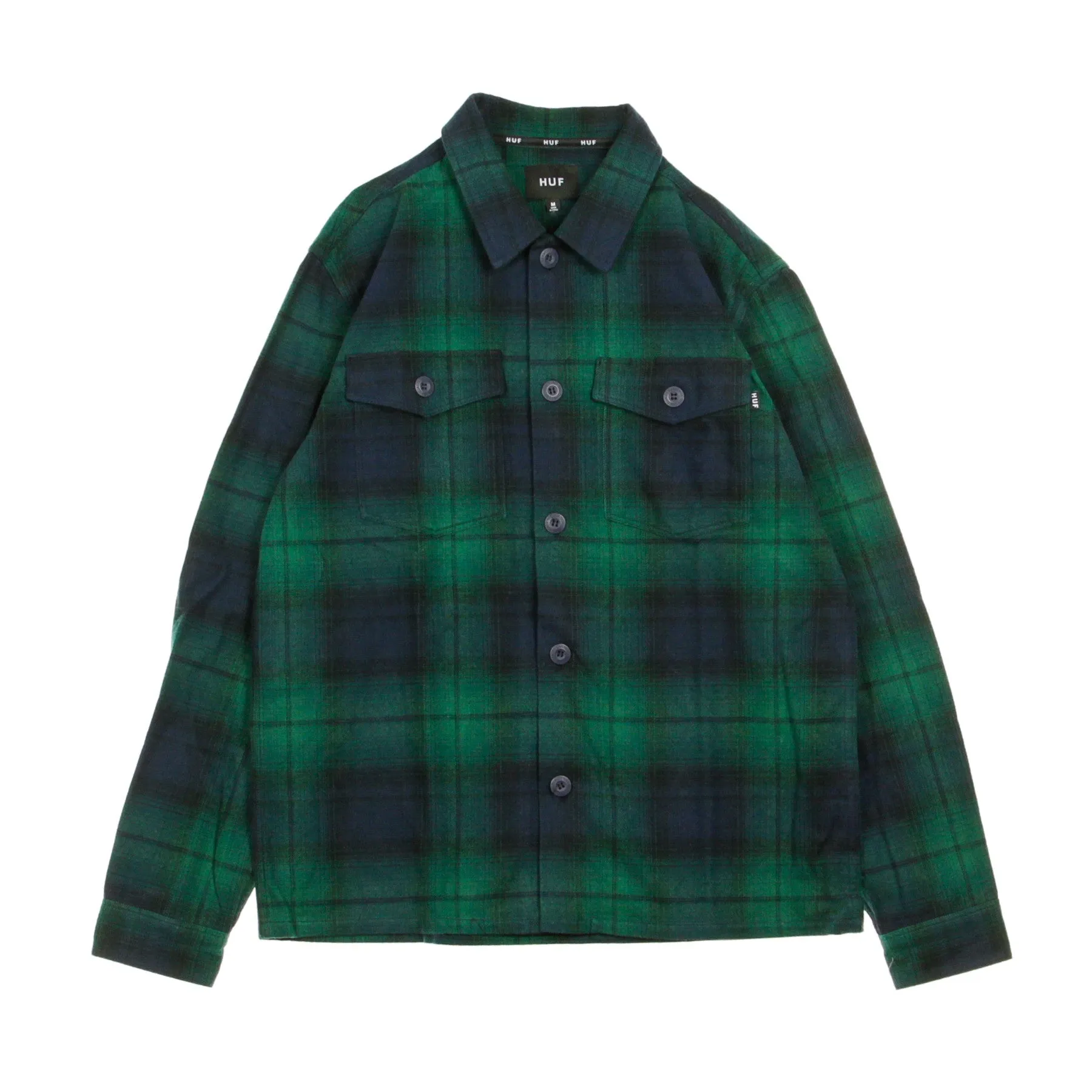Camicia Manica Lunga Uomo John Bdu L/s Woven Shirt Dark Navy