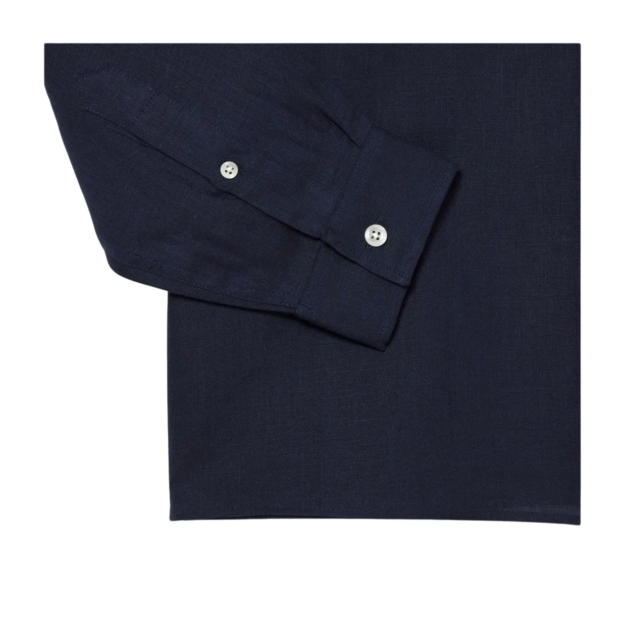 Camicia Uomo Lacoste Lino Blu