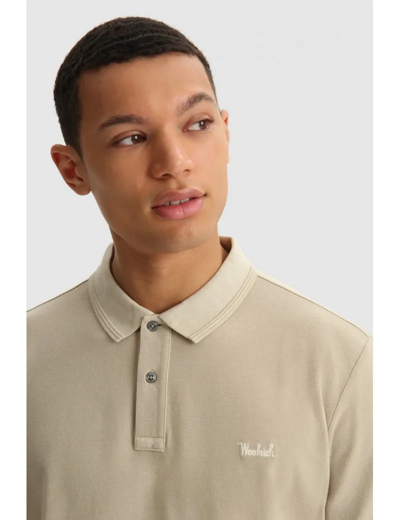 CFWOPO0030 MACKINACK POLO WOOLRICH