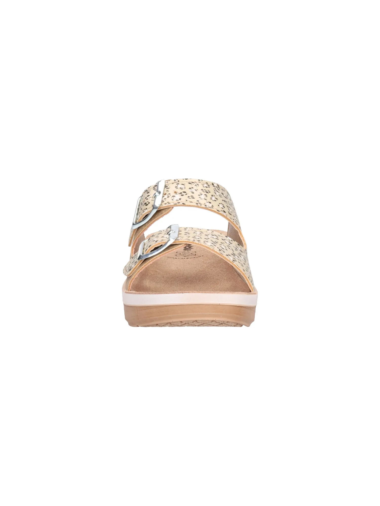 Ciabatta con zeppa bassa Inblu da donna beige