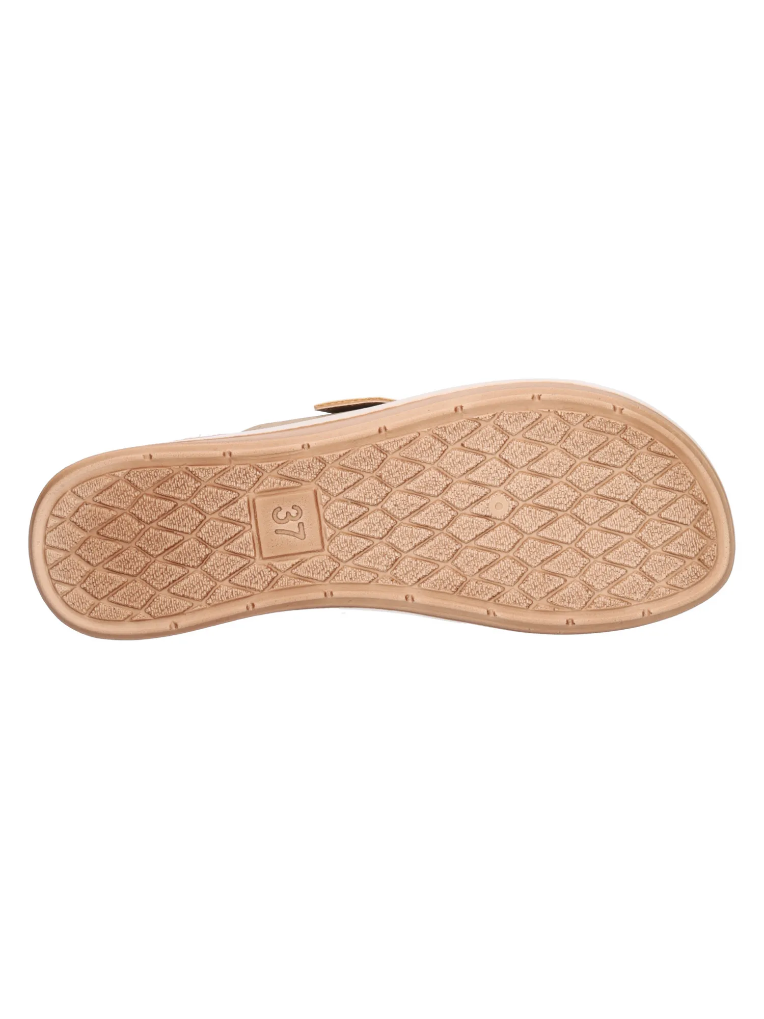 Ciabatta con zeppa bassa Inblu da donna beige