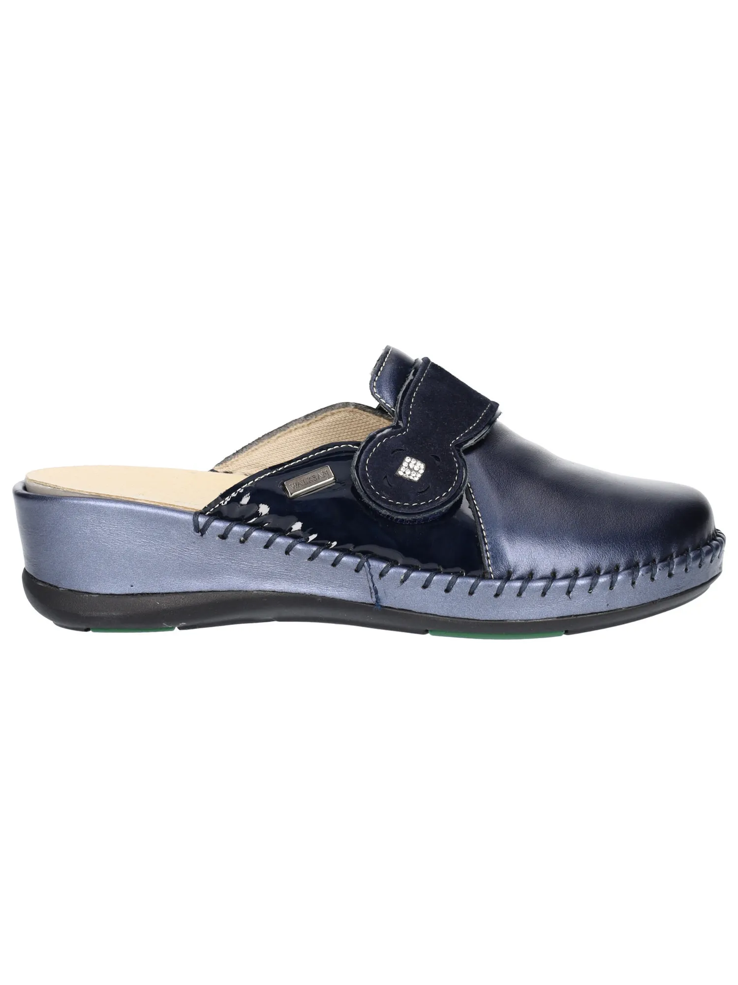 Ciabatta con zeppa Susimoda da donna blu