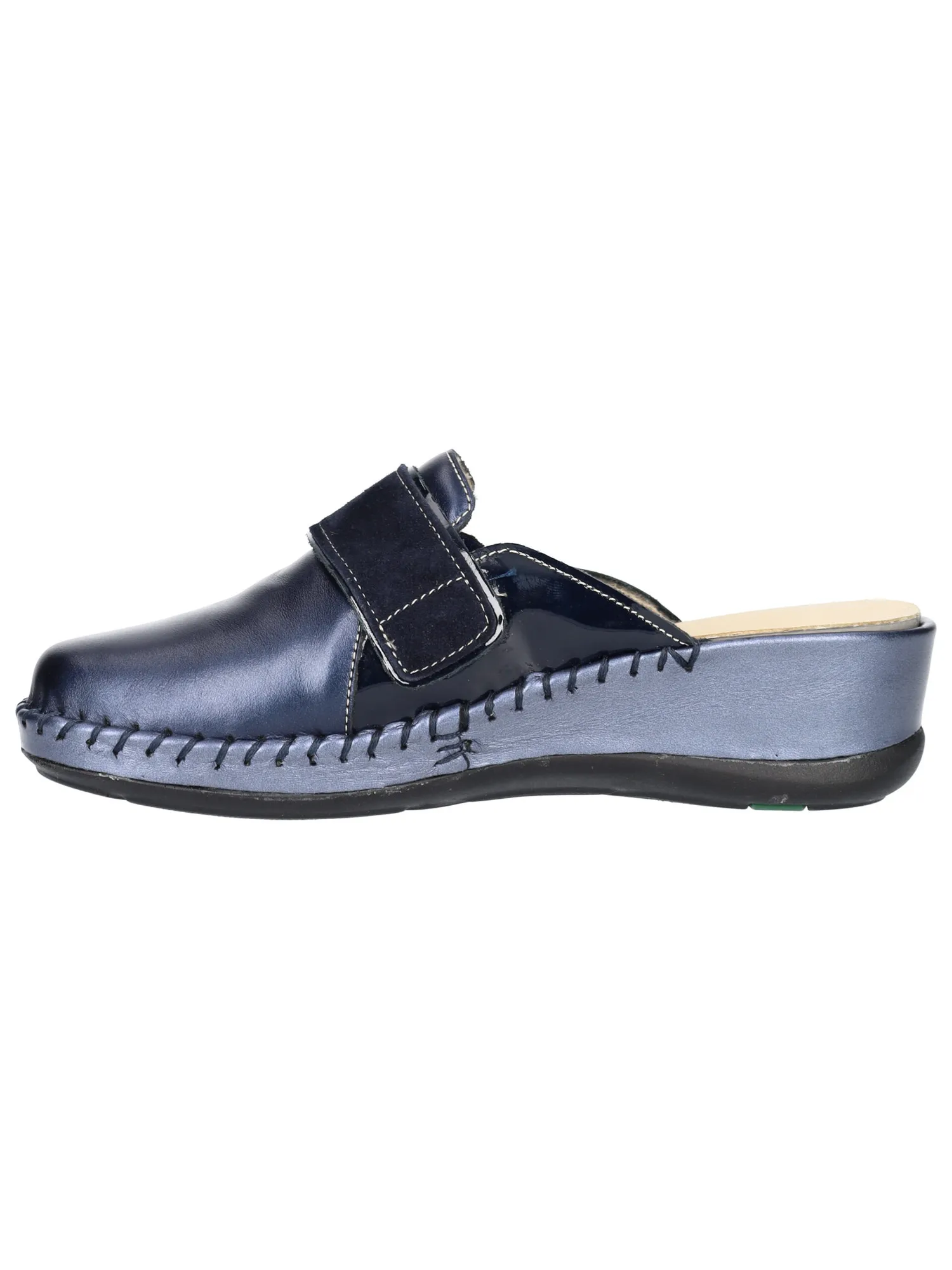 Ciabatta con zeppa Susimoda da donna blu