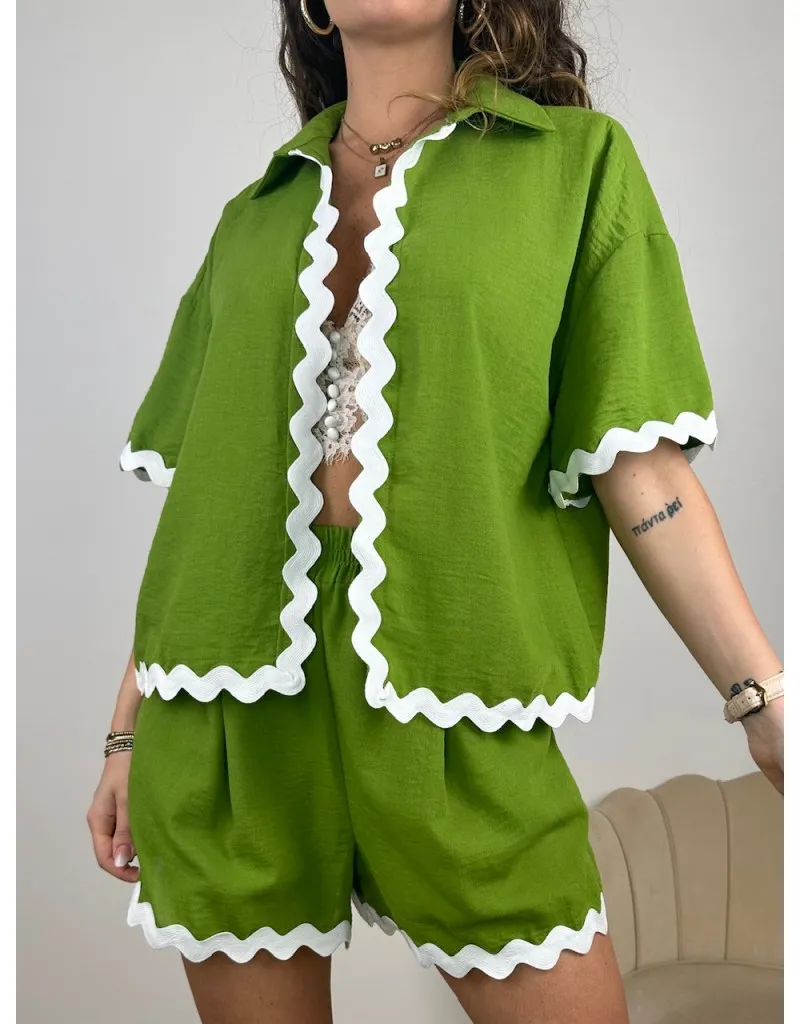 CO ORD SET SOLARY LUMINA VERDE