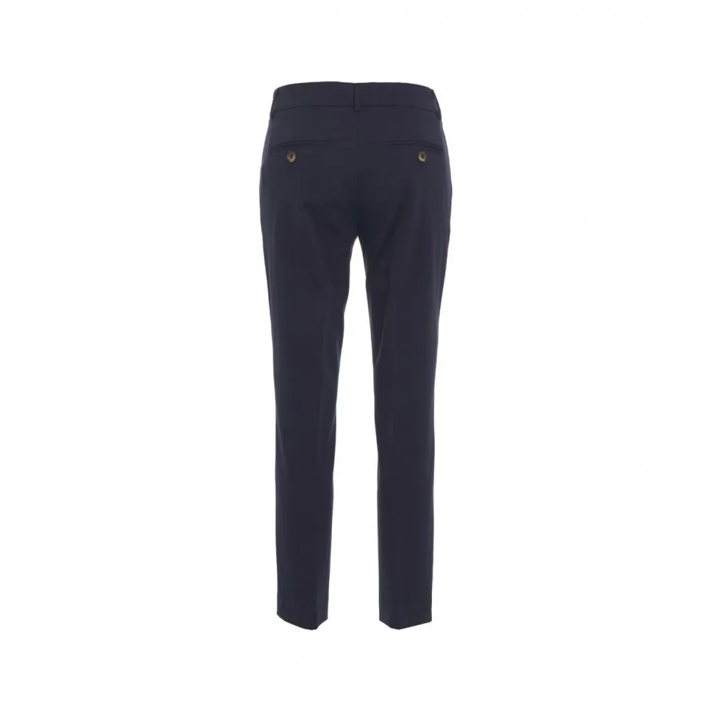 Cropped chino blu scuro