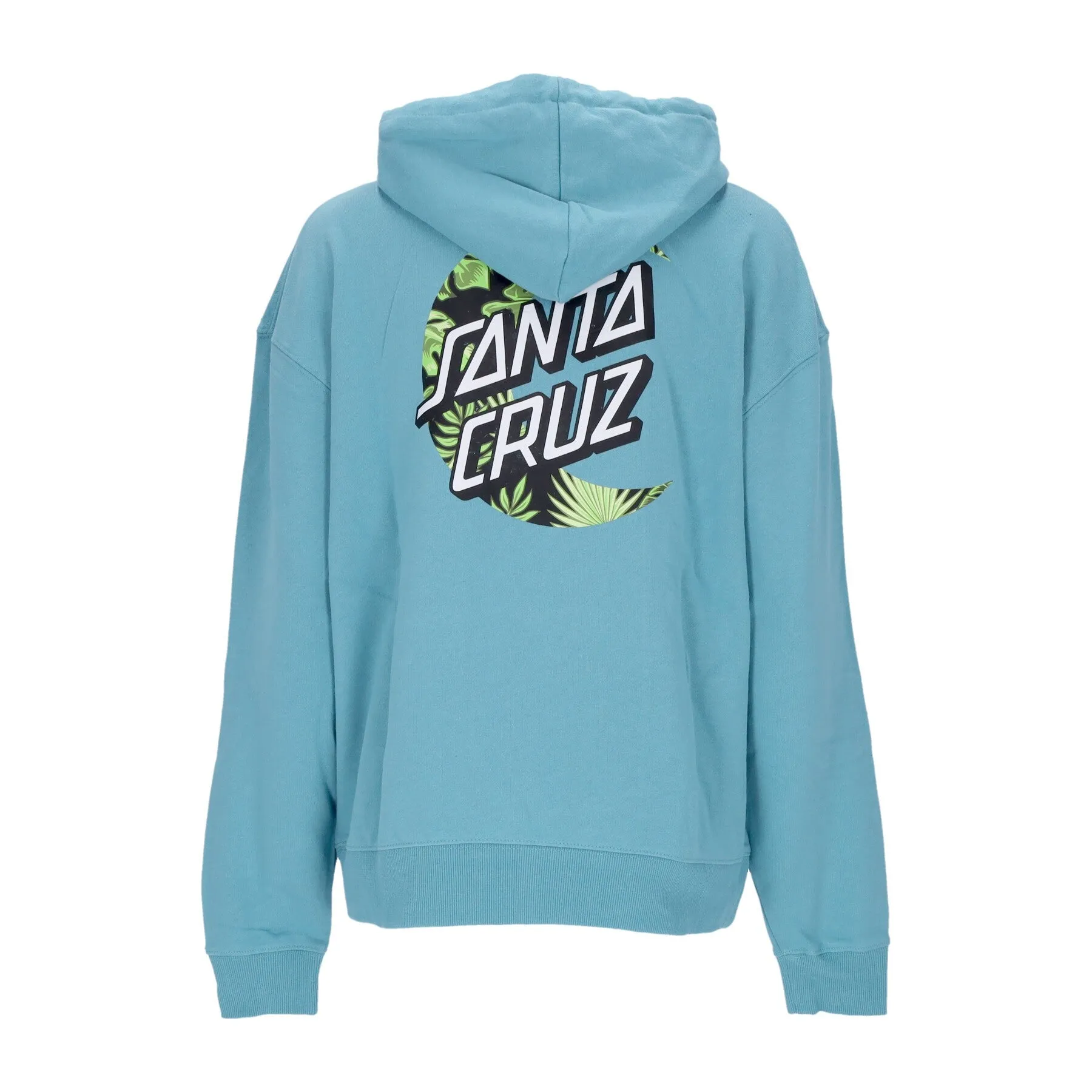 Felpa Leggera Cappuccio Uomo Cabana Moon Dot Hood Turquoise