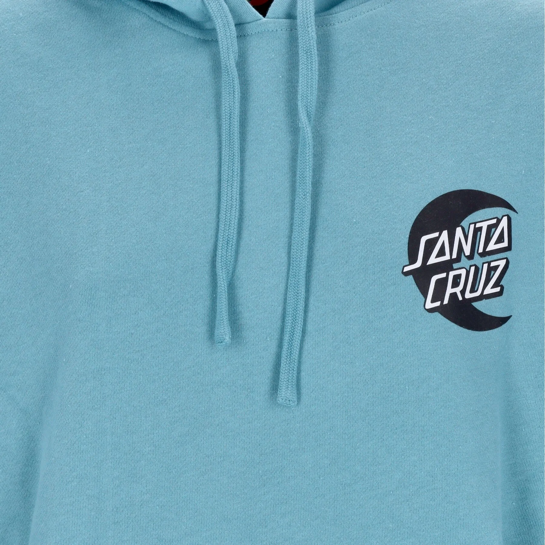 Felpa Leggera Cappuccio Uomo Cabana Moon Dot Hood Turquoise