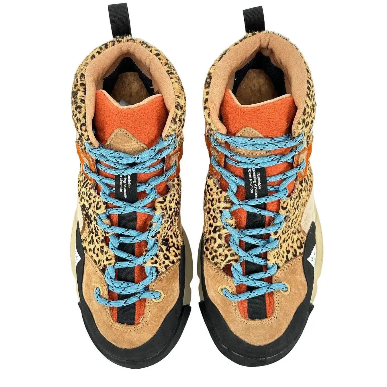 Flower Mountain Back Country Mid Uni Donna, Sneaker Suede Alta, Marrone